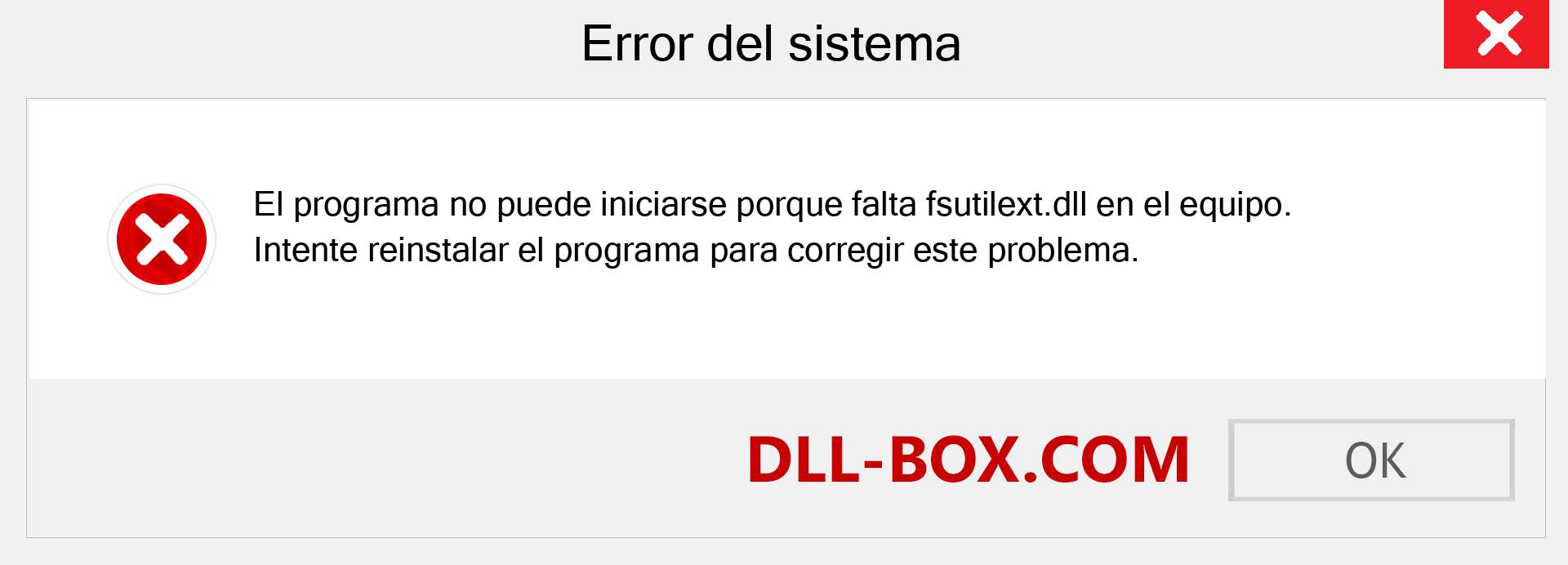 ¿Falta el archivo fsutilext.dll ?. Descargar para Windows 7, 8, 10 - Corregir fsutilext dll Missing Error en Windows, fotos, imágenes